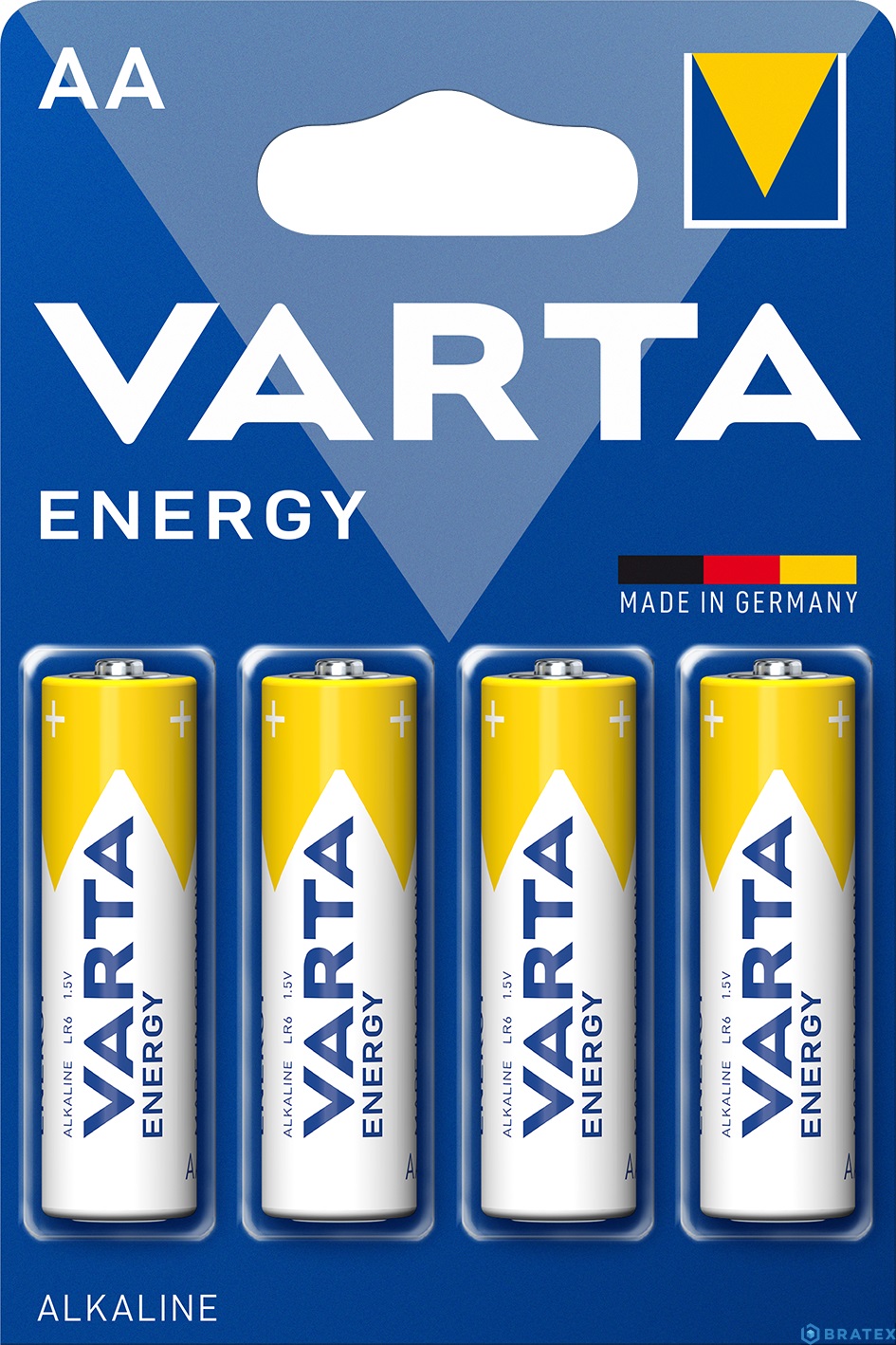 Baterie alkaliczne Varta Longlife Power grafika przedstawia produkt